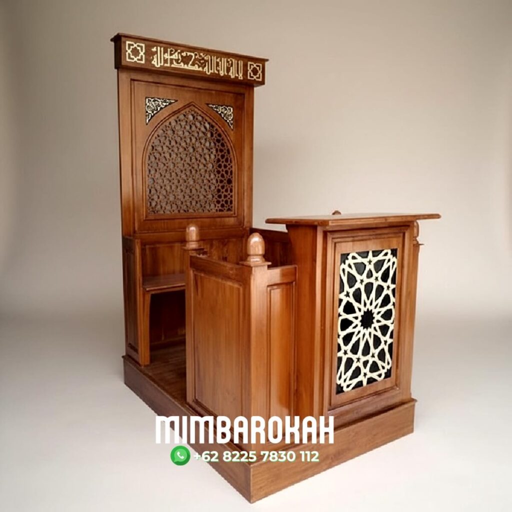 Jual Mimbar Podium Masjid Agung Pandeglang