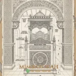 Desain Mimbar Jati Minimalis Ukuran Besar untuk Interior Masjid Agung