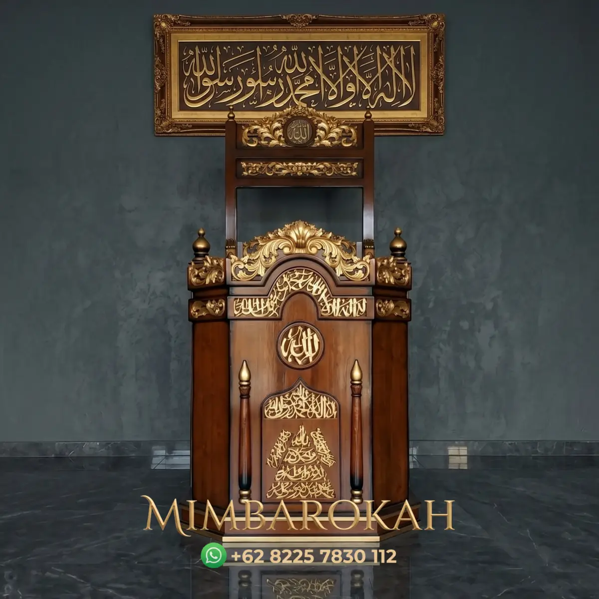 Mimbar Ukiran Masjid Di Semarang