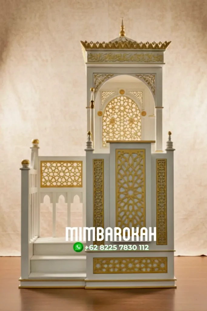 New Desain Mimbar Masjid Minimalis Ukuran Standar Atap Kubah Jati Terbaru New Desain Mimbar Masjid Minimalis Ukuran Standar Atap Kubah Jati Terbaru