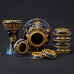 Set Rebana Hadroh Jepara Ukiran Warna Classic  Terbaik