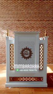 Mimbar Masjid Langgar Minimalis