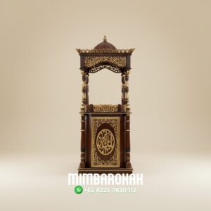 Mimbar Masjid Podium Kudus Buatan Jepara