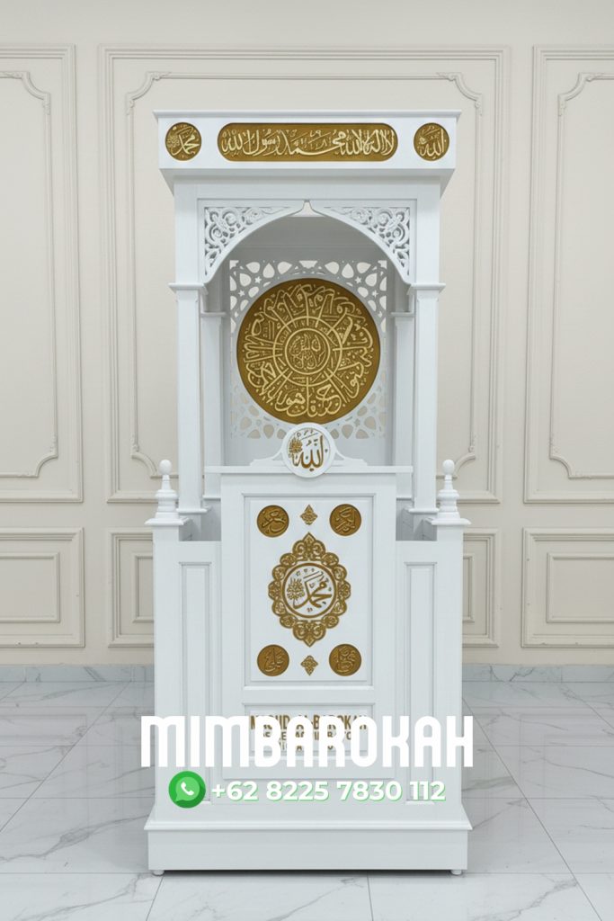 Mimbar Masjid Agung Minimalis Kota Jakarta Bandung