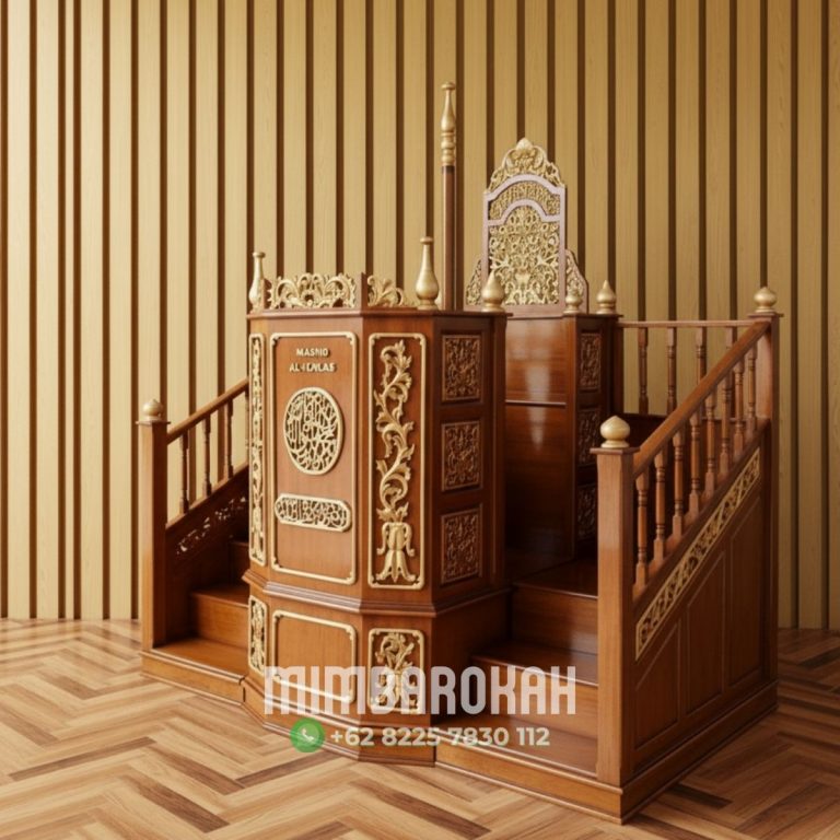 Mimbar Masjid Terbaik Wilayah Jual Mimbar Podium Khutbah Ukiran Kaligrafi Atap Kubah Masjid Agung Sumber