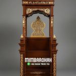 Mimbar Masjid Agung Jati Klasik Terbaik Jepara