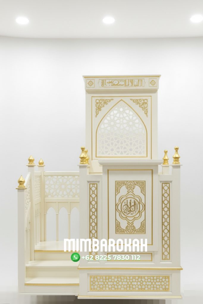 Mimbar Masjid Podium Lamongan Dari Jepara