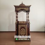 Mimbar Masjid Terbaik Unik Podium Mimbar Atap Kubah Kayu Jati Jepara