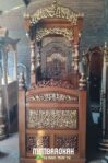 Bentuk Mimbar Kayu Podium Minimalis Masjid Di Bogor