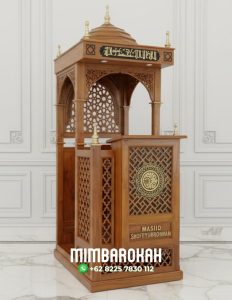 Mimbar Minimalis Masjid Agung Slawi Tegal