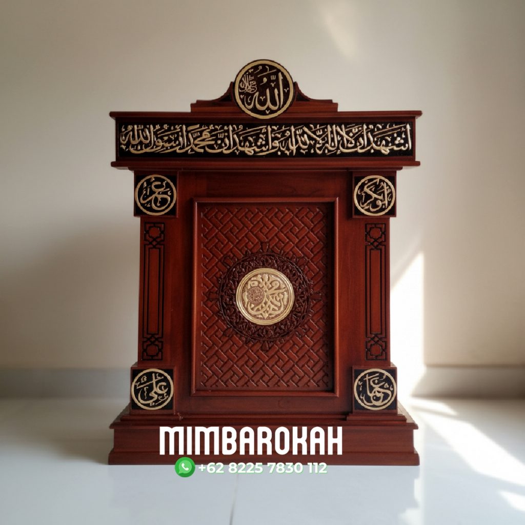 Model Podium Masjid Terbaru Jepara Klasik Model Podium Masjid Terbaru Jepara Klasik