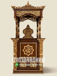 Mimbar Jati Palabuhanratu Kayu Jepara