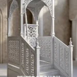 Mimbar Jati Minimalis Masjid Di Cikarang