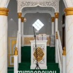 Mimbar Jati Minimalis Masjid Di Cikarang