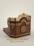 Mimbar Kayu Podium Minimalis Masjid Di Sukabumi
