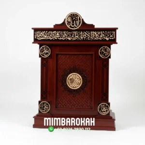 Mimbar Ukiran Masjid Di Sukabumi