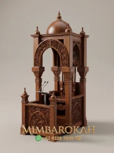 Mimbar Ukiran Masjid Di Bandung